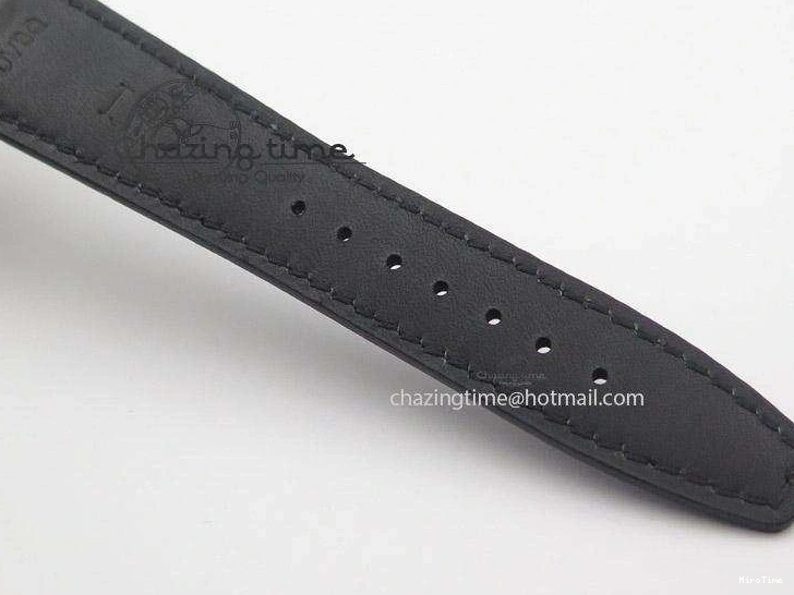 MIROTIME 0417 Sustainable Portuguese IW545408 White Dial ZF 1:1 Best Edition On Dark Blue Leather Strap 7335